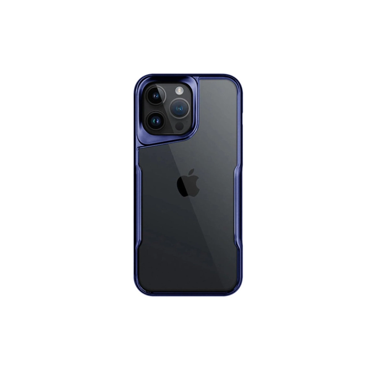 NEWFACE iPhone 16 Pro Max Uyumlu Boyi Silikon Telefon Kılıfı Lacivert