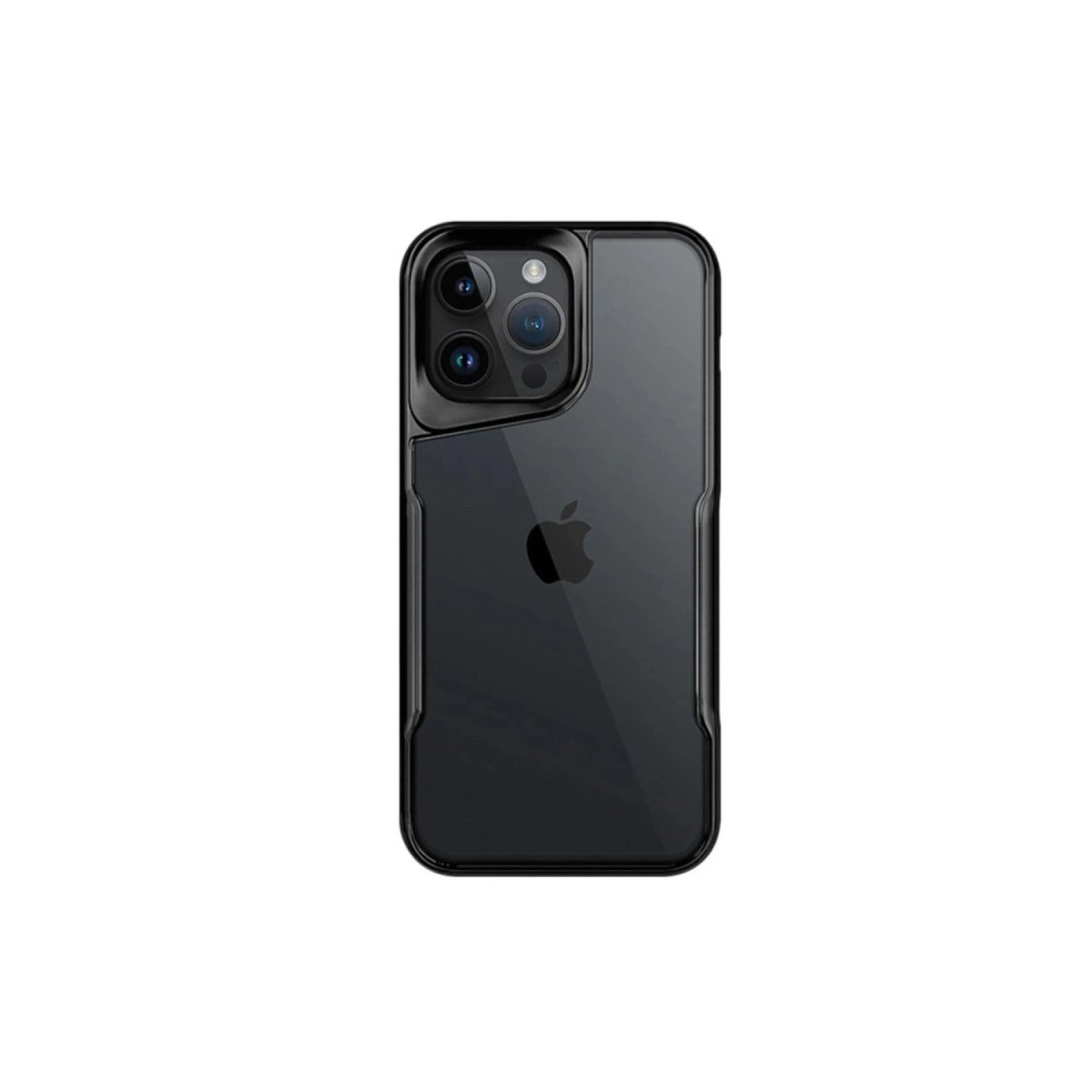 NEWFACE iPhone 16 Pro Max Uyumlu Boyi Silikon Telefon Kılıfı Siyah