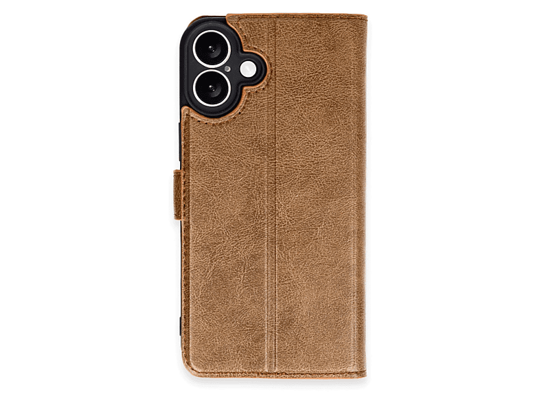 EVIMDEYOKYOK iPhone 16 Plus Uyumlu Trend S Plus Kapaklı Telefon Kılıfı Taba