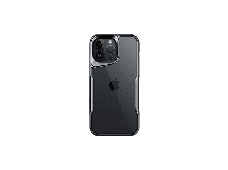 NEWFACE iPhone 16 Pro Uyumlu Boyi Silikon Telefon Kılıfı Titanyum Gri