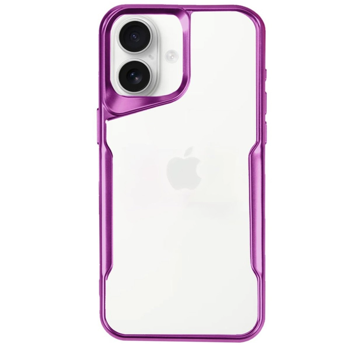 NEWFACE iPhone 16 Plus Uyumlu Boyi Silikon Telefon Kılıfı Pembe