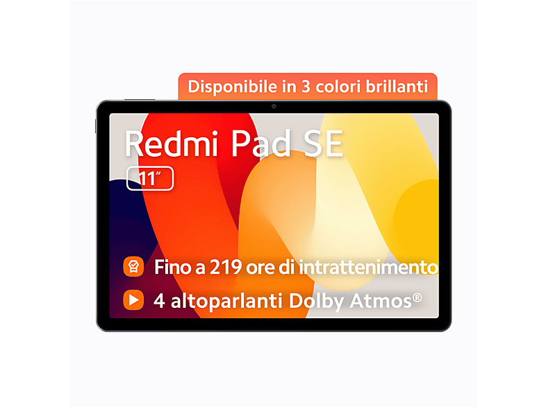 Redmi pad se11インチ XIAOMI REDMI PAD SE 11 FHD 8GB RAM 256GB GRAY, 256 GB, Gris