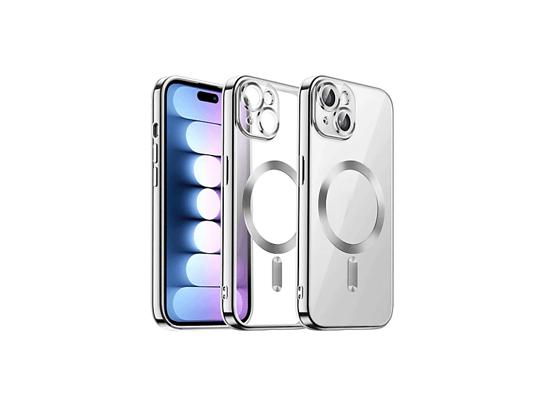 NEWFACE iPhone 13 Uyumlu Kross Magneticsafe Kapak Telefon Kılıfı Titan Gri
