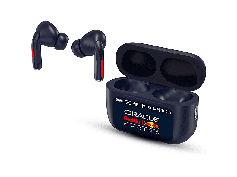 ORACLE RED BULL RACING Ekranlı TWS ANC/ENC True Wireless Kablosuz Kulak Üstü Kulaklık Lacivert