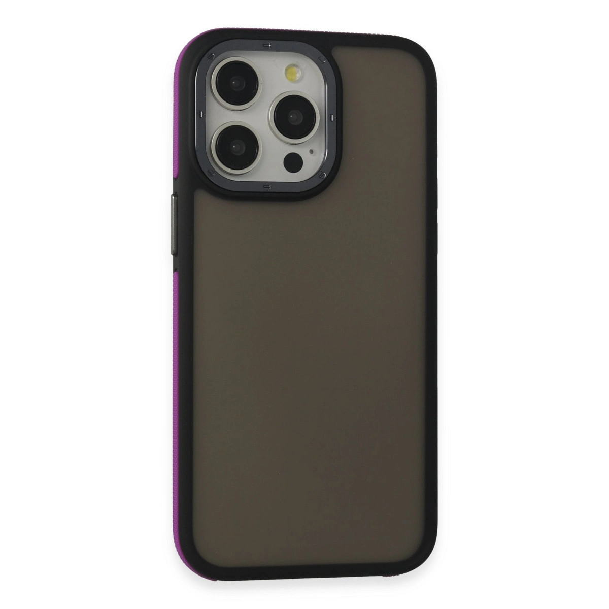 NEWFACE iPhone 15 Pro Max Uyumlu Harvel Telefon Kılıfı Derin Mor