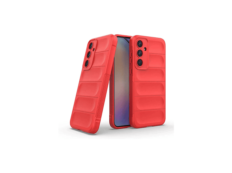 NEWFACE Samsung Galaxy A26 Uyumlu Optimum Silikon Telefon Kılıfı Kırmızı