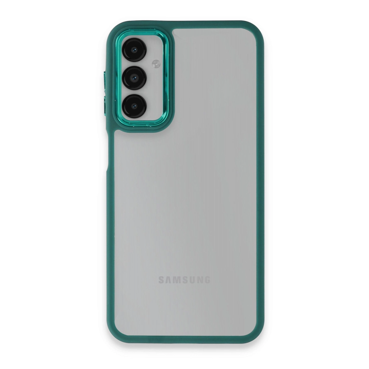 NEWFACE Samsung Galaxy A24 4G Uyumlu Dora Kapak Telefon Kılıfı Haki Yeşil