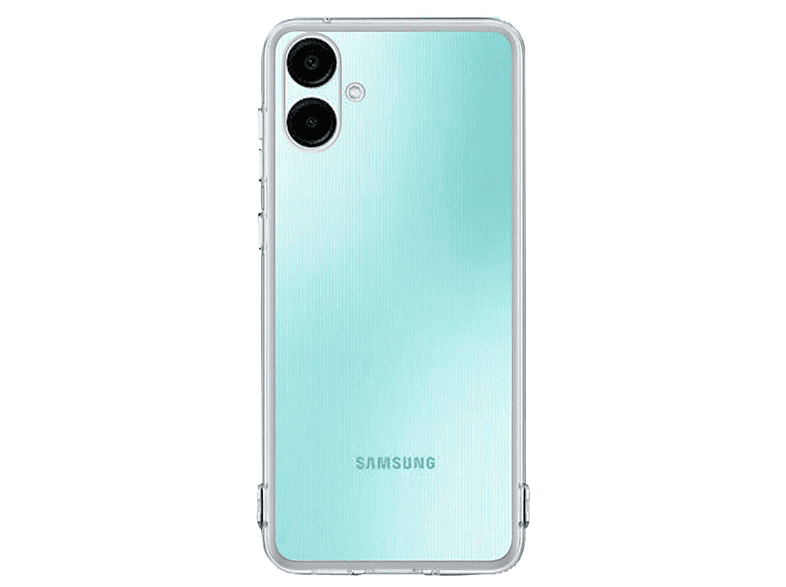NEWFACE Samsung Galaxy A06 Uyumlu Lüx Şeffaf Silikon Telefon Kılıfı Şeffaf