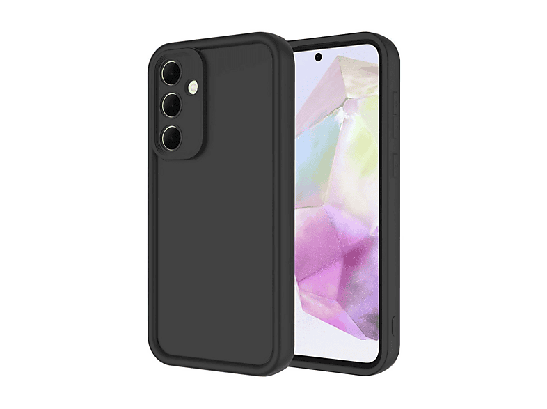 NEWFACE Viera Samsung Galaxy A56 Uyumlu Silikon Telefon Kılıfı Siyah