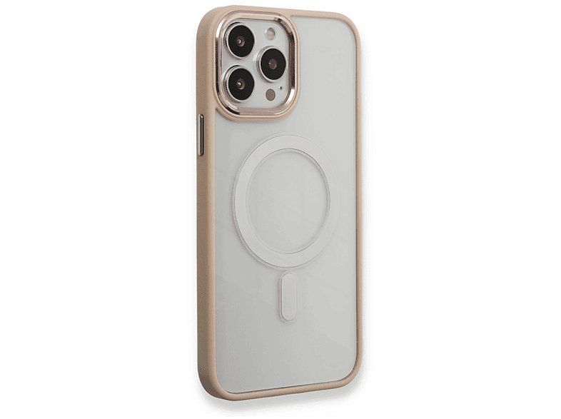 NEWFACE Room iPhone 13 Pro Uyumlu MagSafe Silikon Telefon Kılıfı Pudra