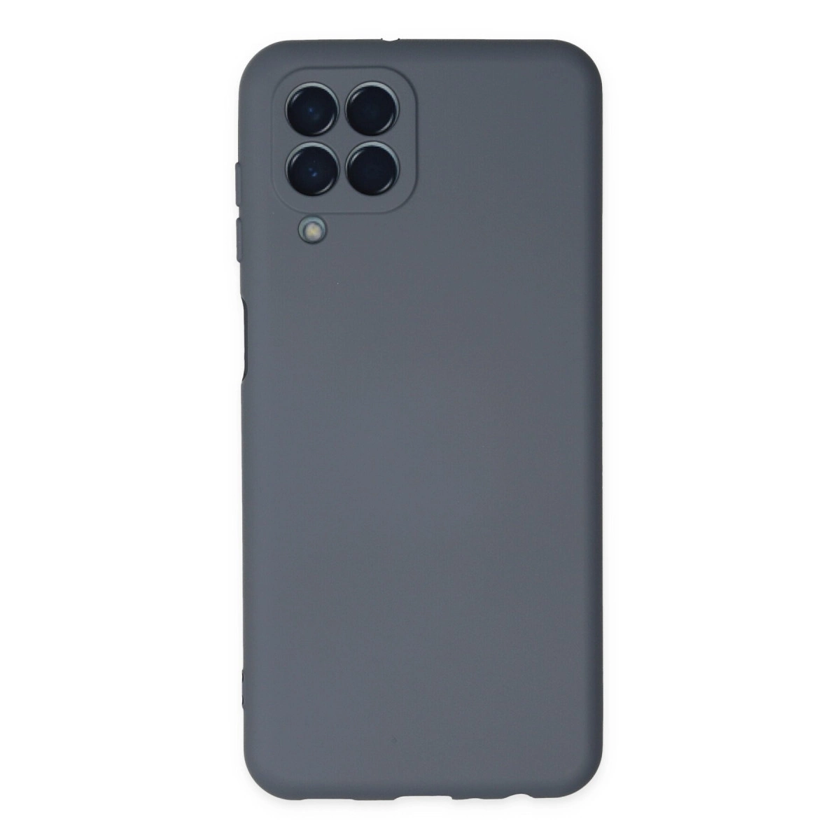 NEWFACE Samsung Galaxy M33 Uyumlu Nano İçi Kadife Silikon Telefon Kılıfı Gri