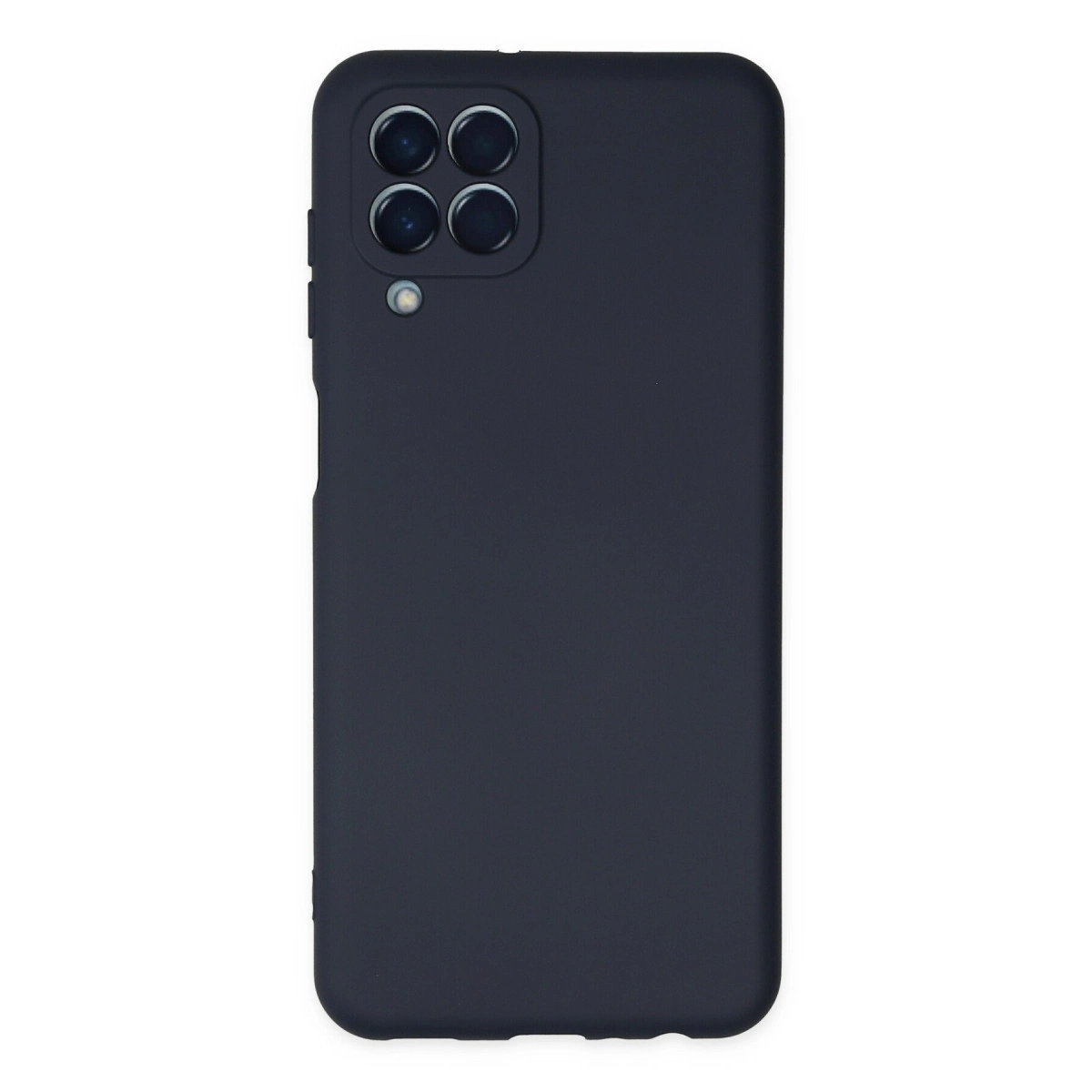 NEWFACE Samsung Galaxy M33 Uyumlu Nano İçi Kadife Silikon Telefon Kılıfı Lacivert