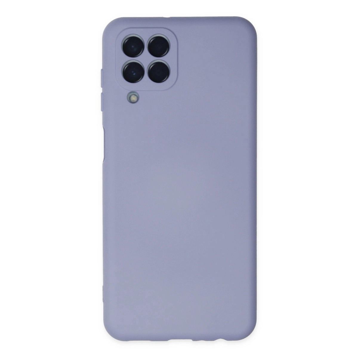 NEWFACE Samsung Galaxy M33 Uyumlu Nano İçi Kadife Silikon Telefon Kılıfı Lila