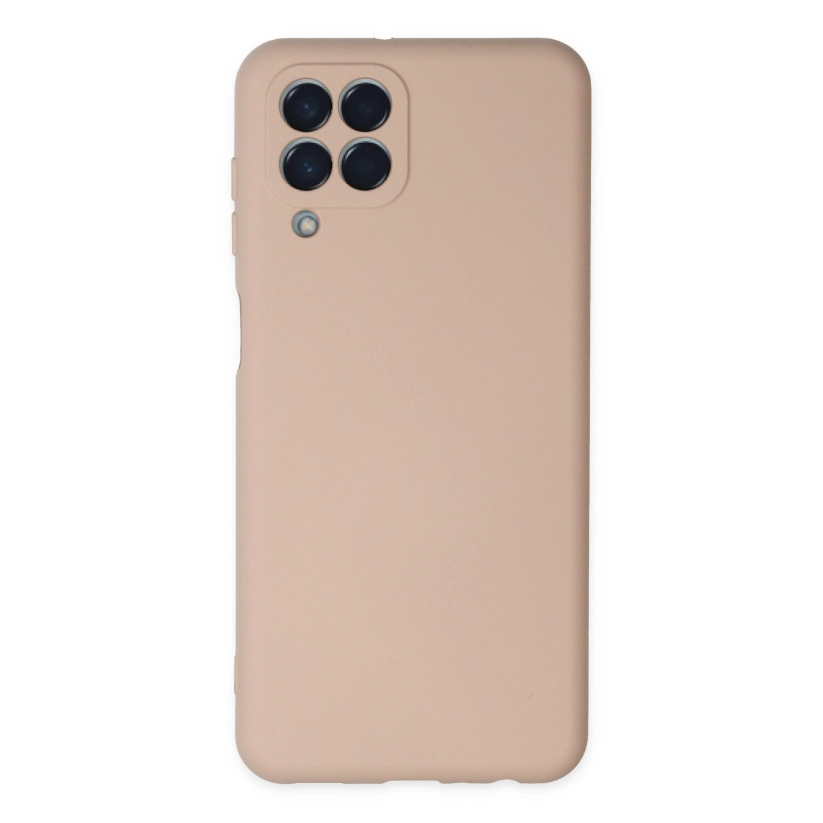 NEWFACE Samsung Galaxy M33 Uyumlu Nano İçi Kadife Silikon Telefon Kılıfı Pudra