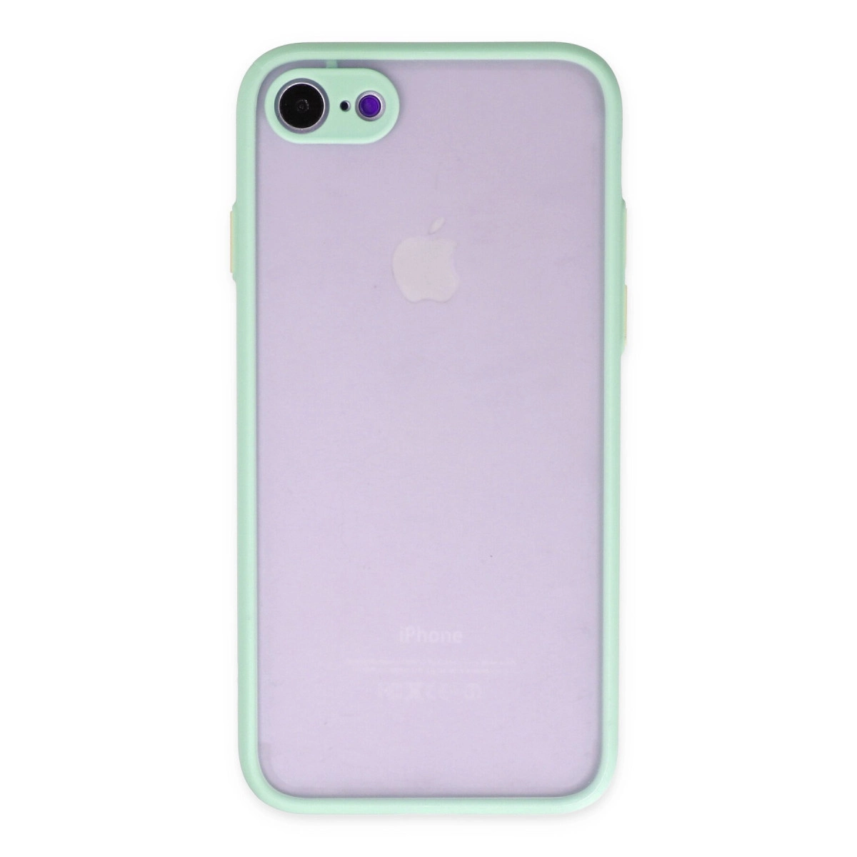 NEWFACE iPhone 7 Uyumlu Montreal Silikon Kapak Telefon Kılıfı Turkuaz
