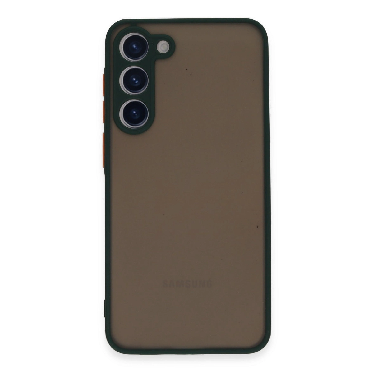 NEWFACE Samsung Galaxy S23 Plus Uyumlu Montreal Silikon Kapak Telefon Kılıfı Yeşil
