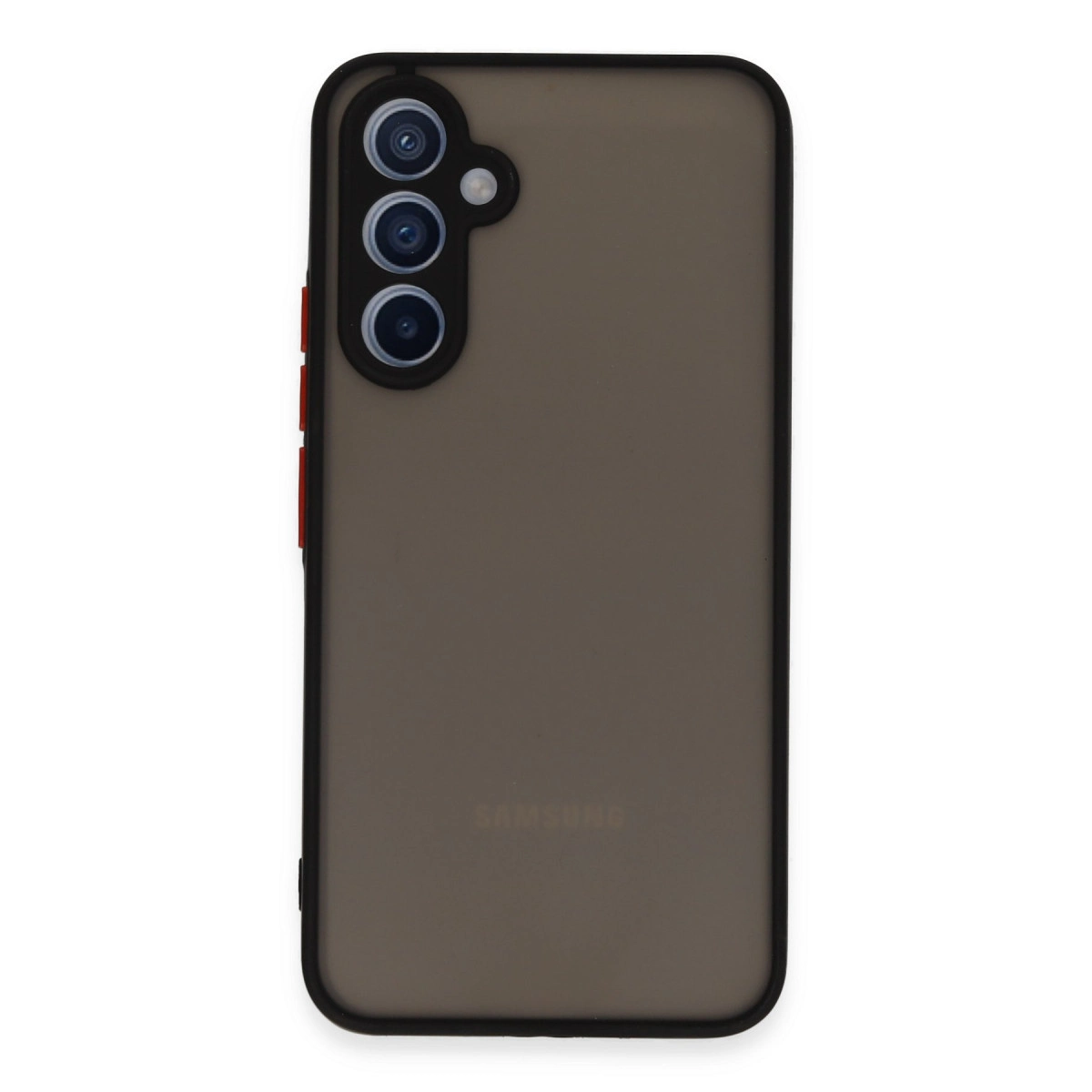 NEWFACE Samsung Galaxy A54 5G Uyumlu Montreal Silikon Kapak Telefon Kılıfı Siyah