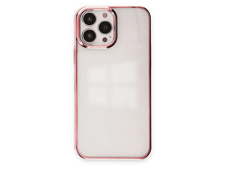 NEWFACE iPhone 14 Pro Uyumlu Element Silikon Telefon Kılıfı Pembe