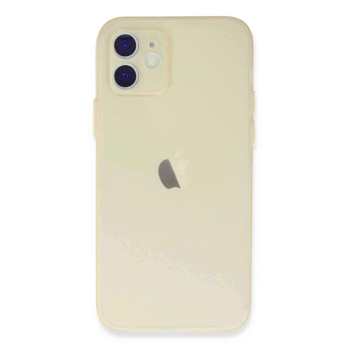NEWFACE iPhone 12 Uyumlu Puma Silikon Telefon Kılıfı Altın