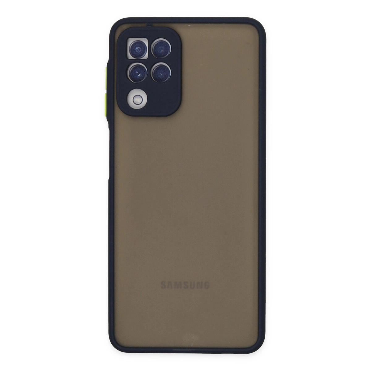 NEWFACE Samsung Galaxy A22 Uyumlu Montreal Silikon Kapak Telefon Kılıfı Lacivert