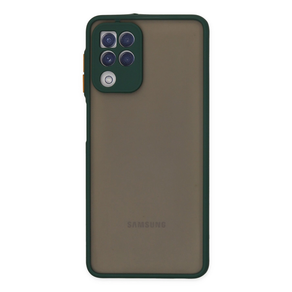 NEWFACE Samsung Galaxy A22 Uyumlu Montreal Silikon Kapak Telefon Kılıfı Yeşil