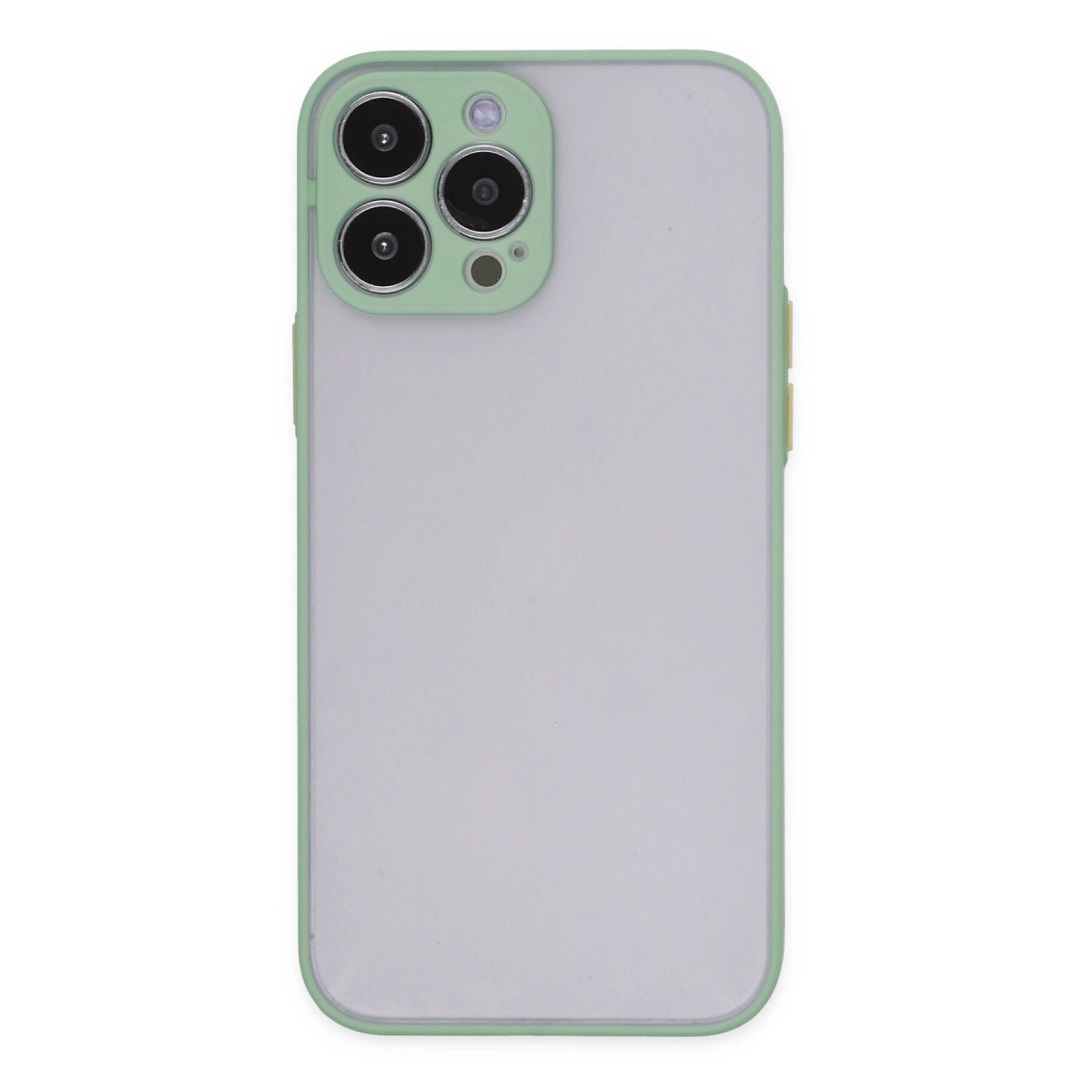 NEWFACE iPhone 13 Pro Uyumlu Montreal Silikon Kapak Telefon Kılıfı Turkuaz