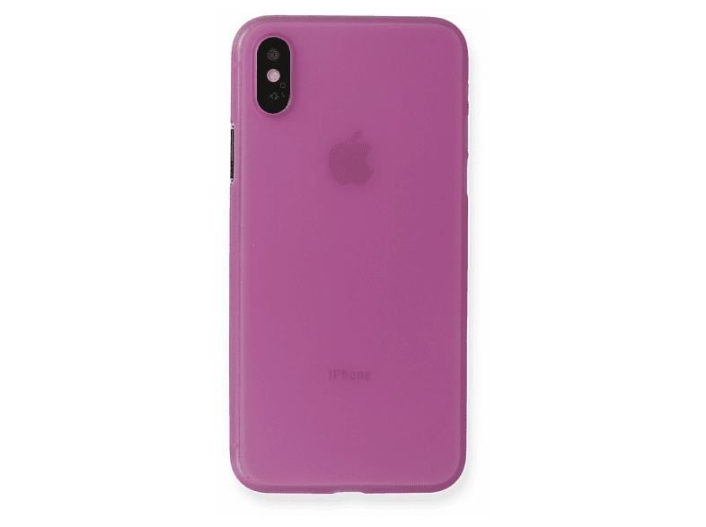 NEWFACE iPhone Xs Max Uyumlu Pp Ultra İnce Telefon Kılıfı Pembe