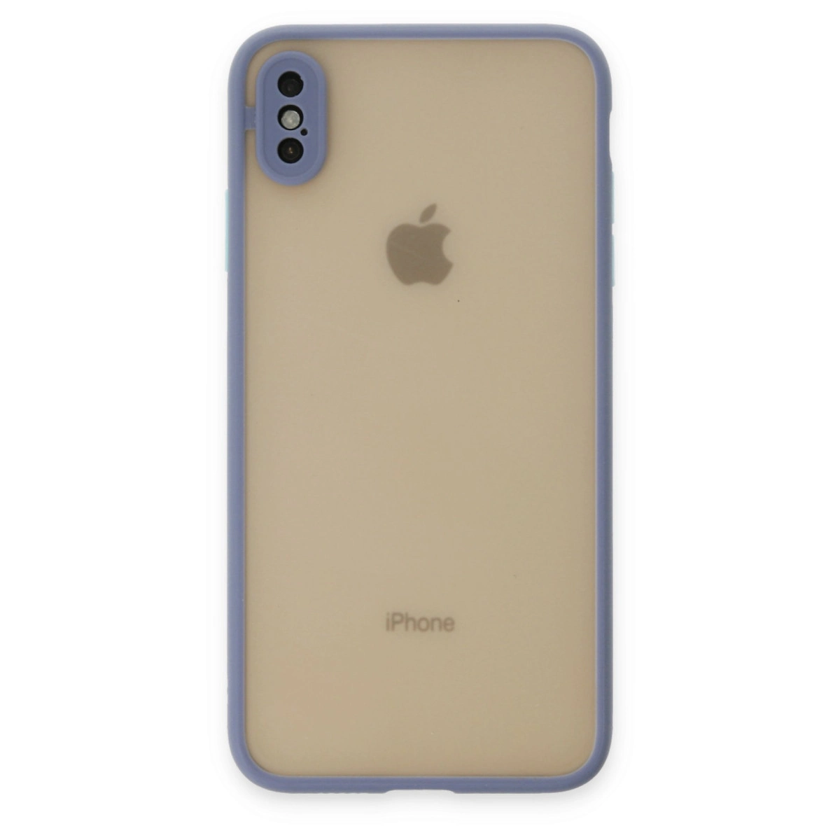 NEWFACE iPhone X Uyumlu Montreal Silikon Kapak Telefon Kılıfı Gri