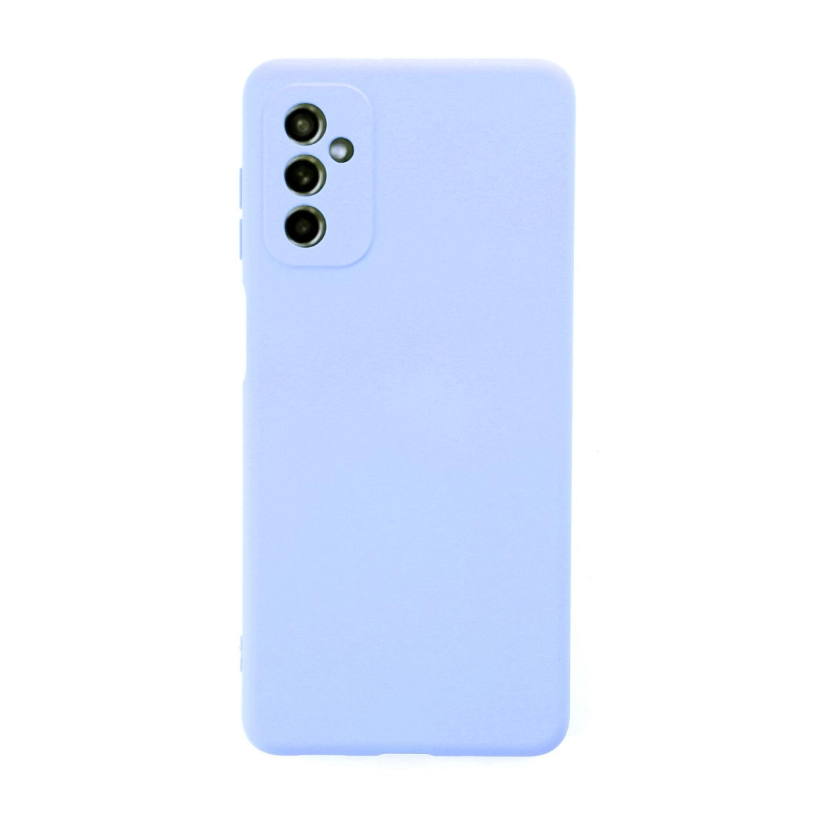 NEWFACE Samsung Galaxy M52 5G Uyumlu Nano İçi Kadife Silikon Telefon Kılıfı Lila