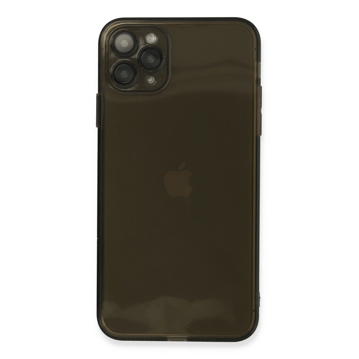 NEWFACE iPhone 11 Pro Uyumlu Fly Lens Silikon Telefon Kılıfı Siyah