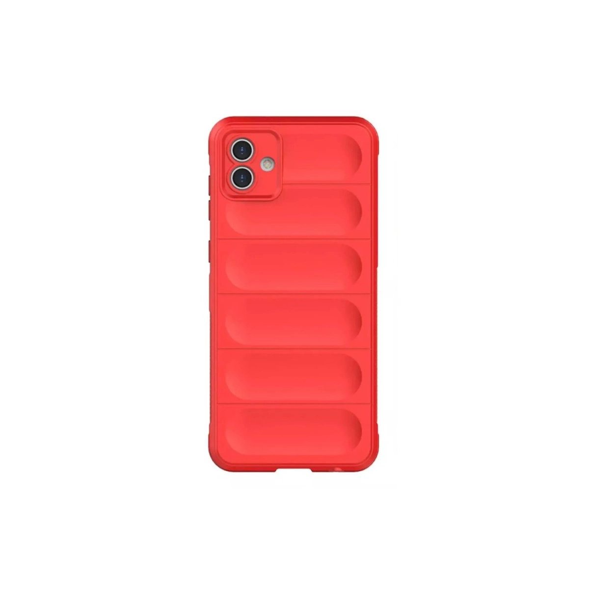 NEWFACE Samsung Galaxy A06 Uyumlu Optimum Silikon Telefon Kılıfı Kırmızı