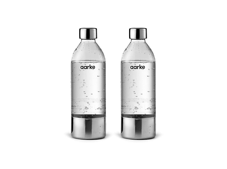 AARKE A1201 2X PET-FLASCHE CARBONATOR 3 8 Sprudlerflaschen Transparent