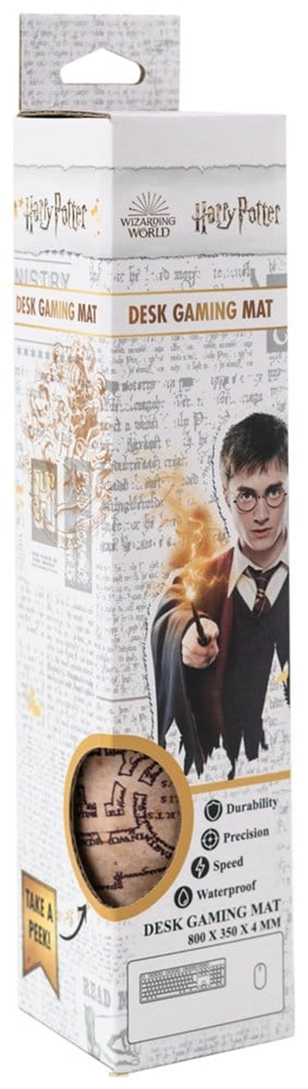 Tappetino da gioco per scrivania Harry Potter con Harry Potter sul davanti.