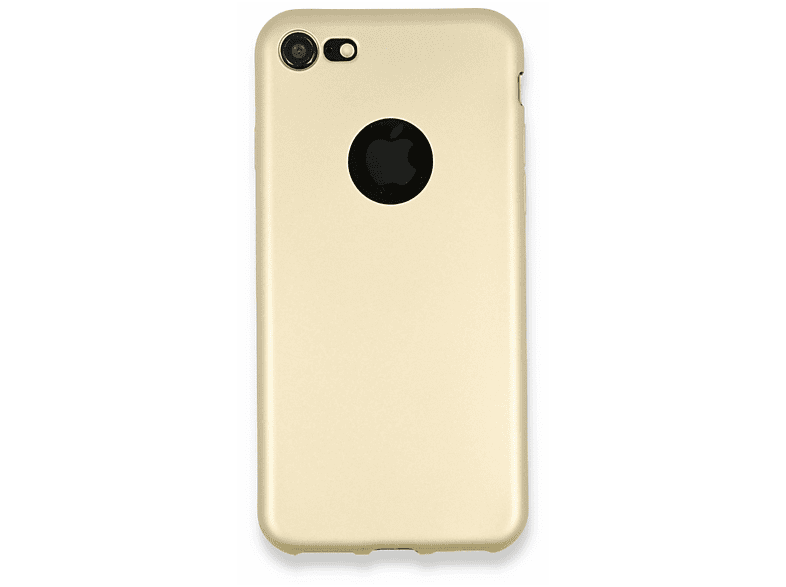 NEWFACE iPhone 7 Uyumlu First Silikon Telefon Kılıfı Gold
