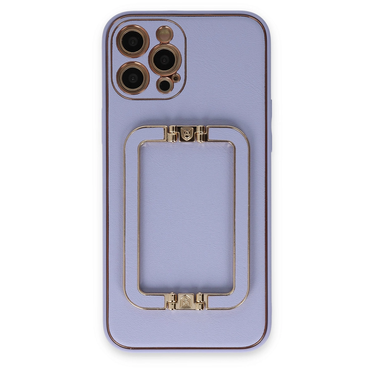 NEWFACE iPhone 12 Pro Uyumlu Coco Elit Telefon Kılıfı Lila