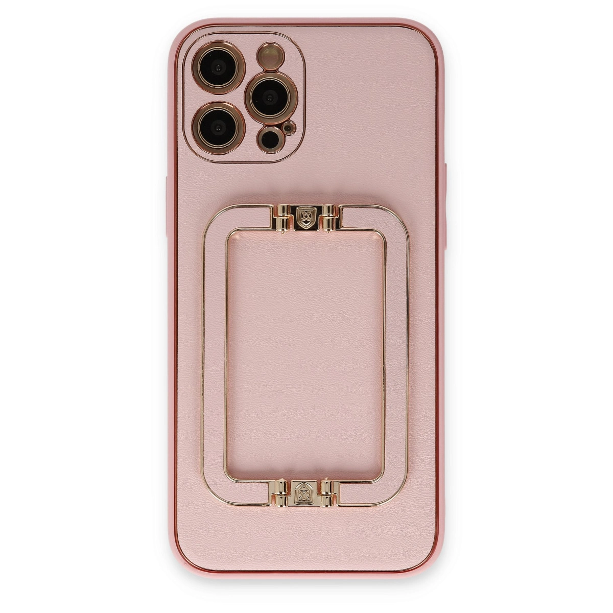 NEWFACE iPhone 12 Pro Uyumlu Coco Elit Telefon Kılıfı Pembe