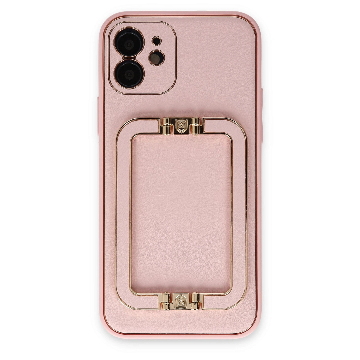 NEWFACE iPhone 12 Uyumlu Coco Elit Telefon Kılıfı Pembe