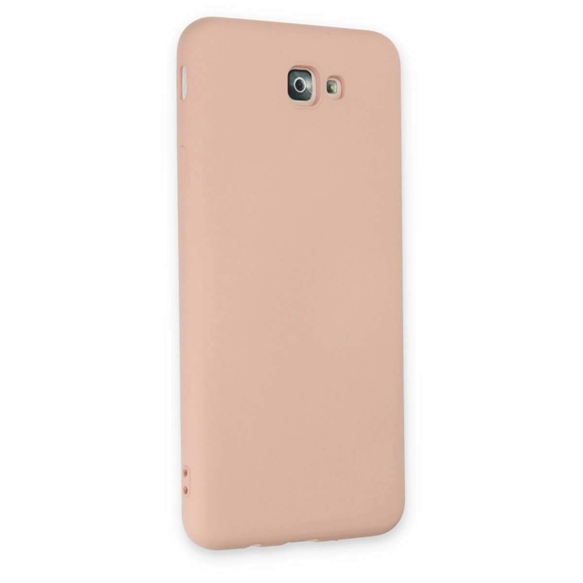 NEWFACE Samsung Galaxy J7 Prime Uyumlu Nano İçi Kadife Silikon Telefon Kılıfı Pudra