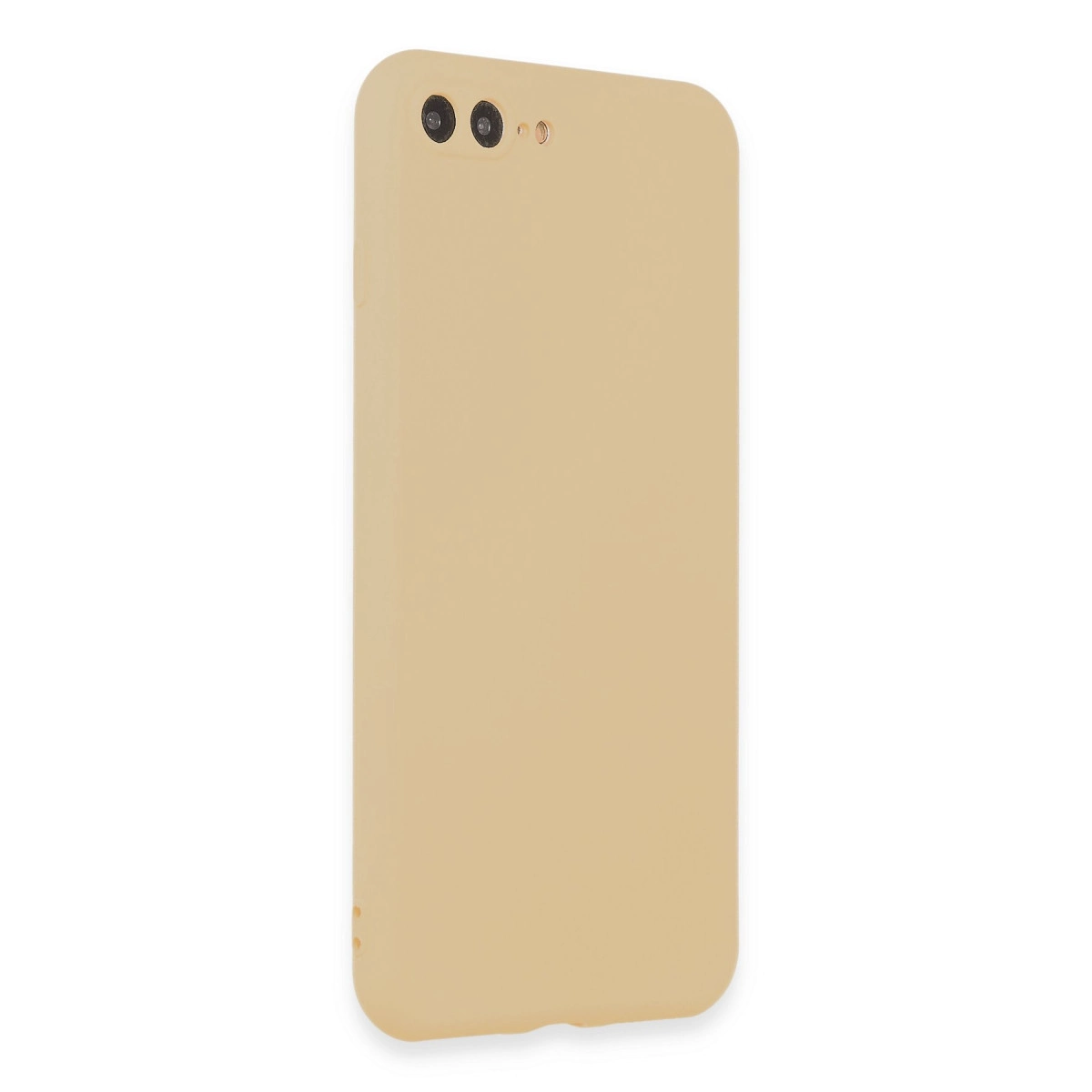 NEWFACE iPhone 7 Plus Uyumlu First Silikon Telefon Kılıfı Gold