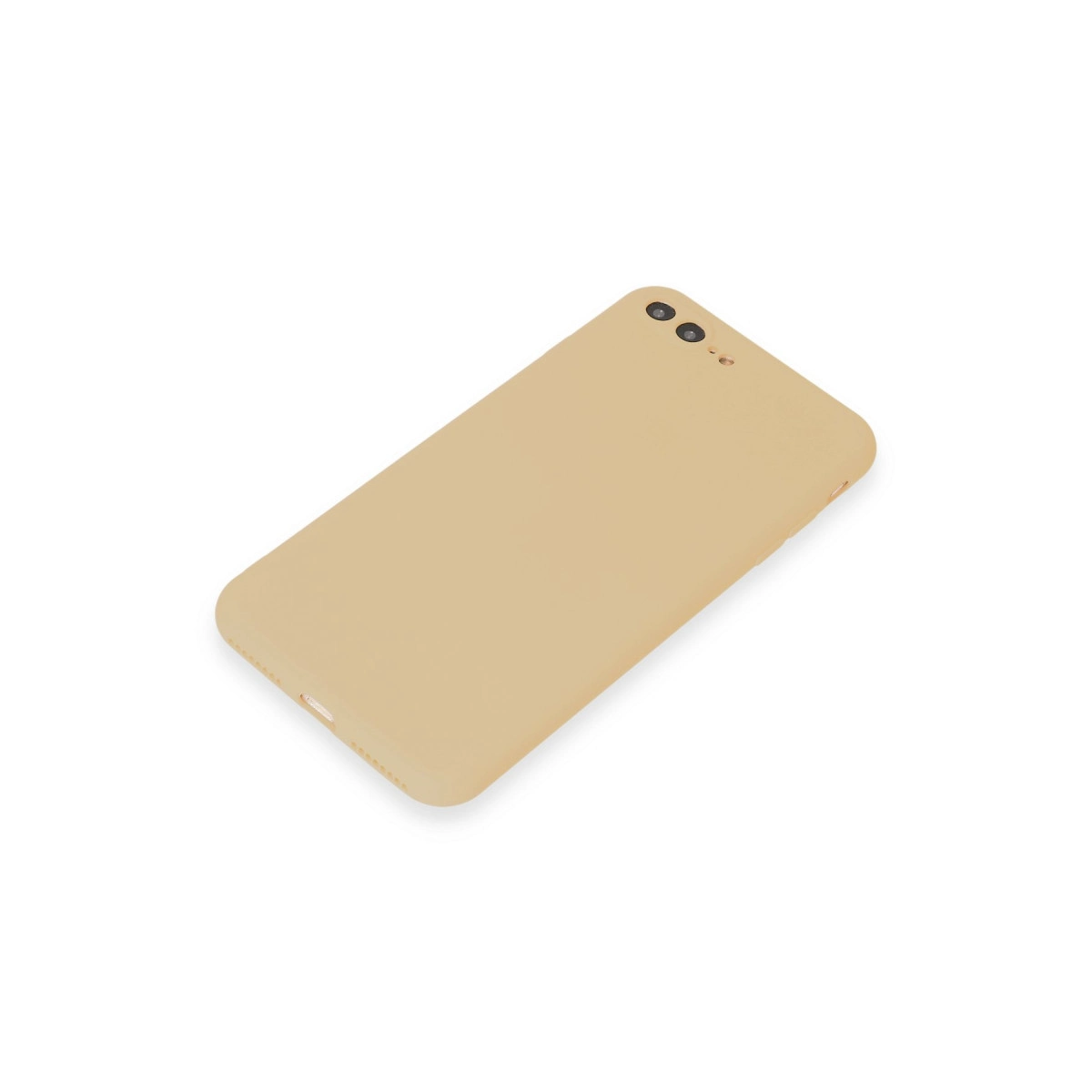 NEWFACE iPhone 7 Plus Uyumlu First Silikon Telefon Kılıfı Gold