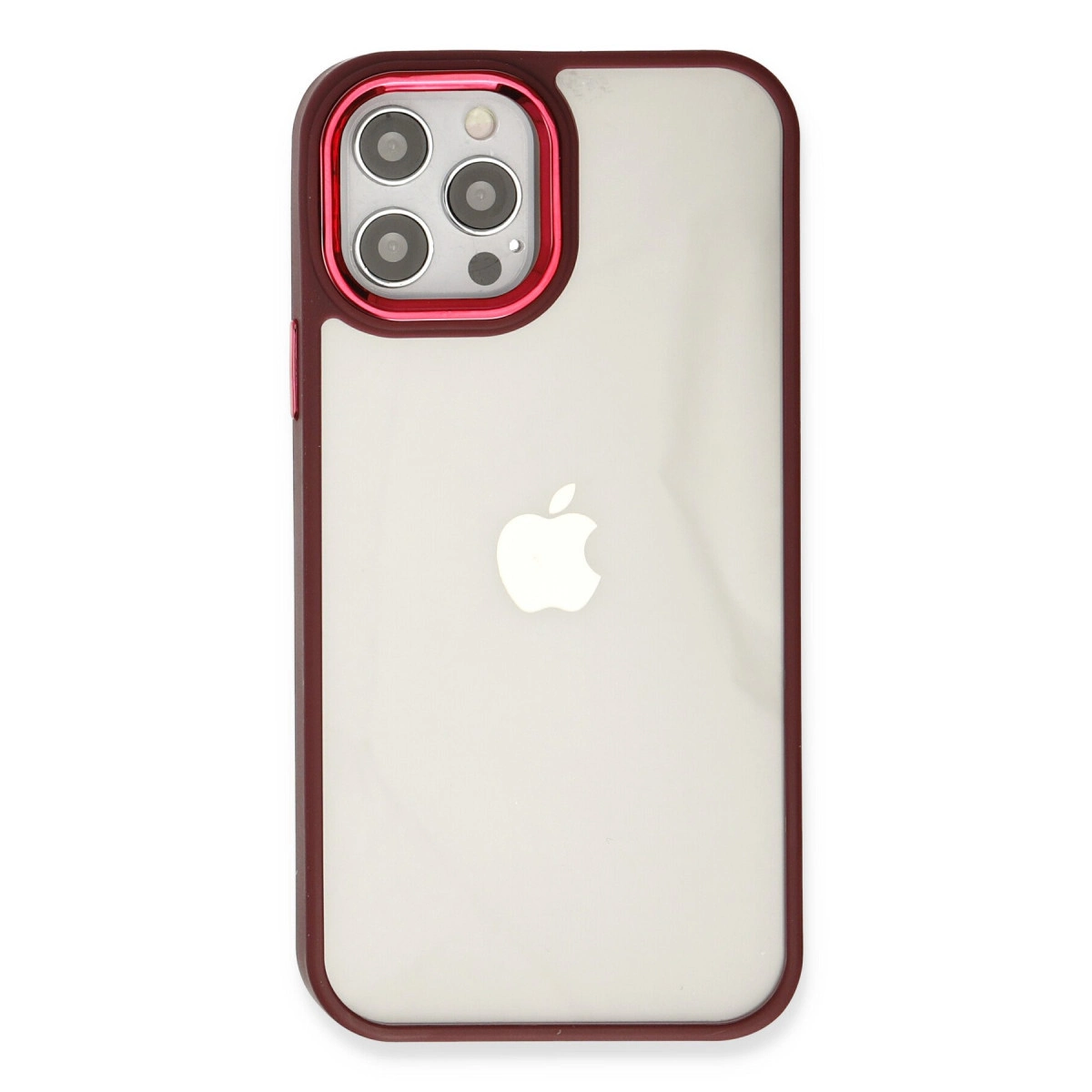 NEWFACE iPhone 12 Pro Max Uyumlu Dora Telefon Kılıfı Kırmızı