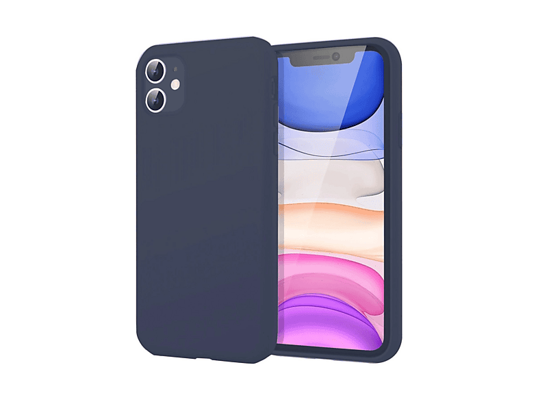 NEWFACE iPhone 11 Uyumlu First Silikon Telefon Kılıfı Lacivert