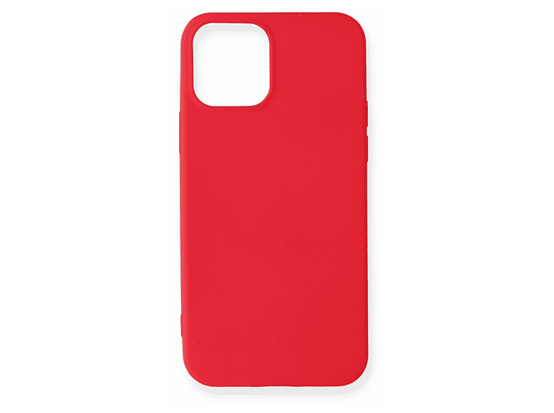 NEWFACE iPhone 12 Mini Uyumlu First Silikon Telefon Kılıfı Kırmızı