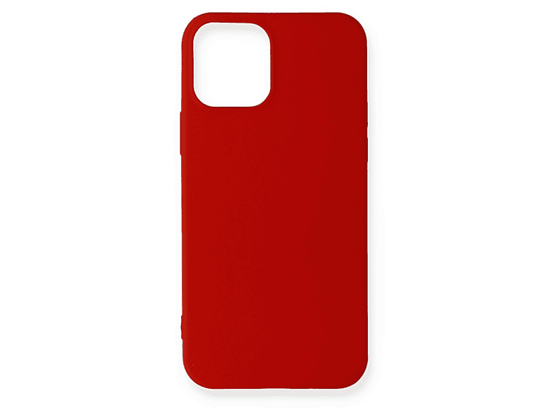 NEWFACE iPhone 12 Mini Uyumlu First Silikon Telefon Kılıfı Kırmızı