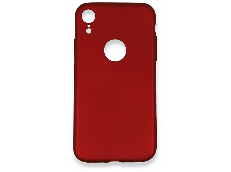 NEWFACE iPhone Xr Uyumlu First Silikon Telefon Kılıfı Bordo