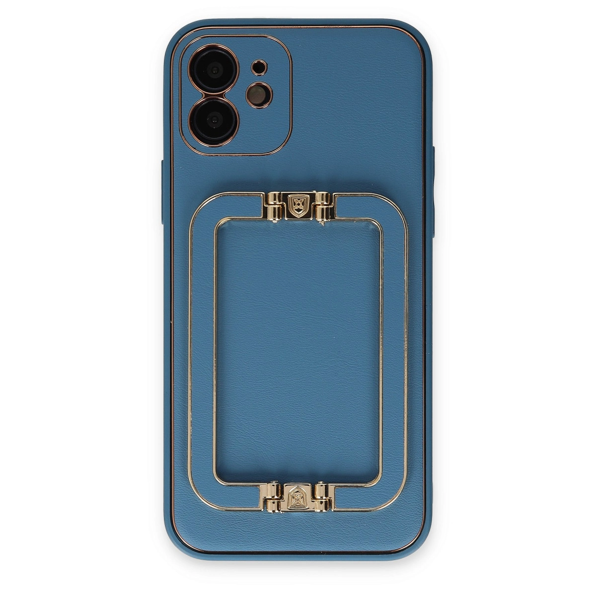 NEWFACE iPhone 12 Uyumlu Coco Elit Telefon Kılıfı Mavi