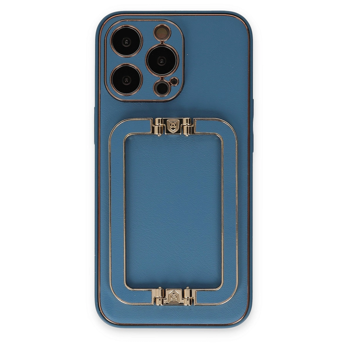 NEWFACE iPhone 13 Pro Uyumlu Coco Elit Telefon Kılıfı Mavi