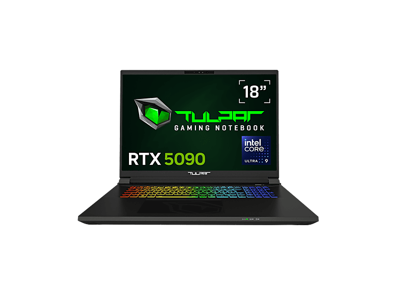 TULPAR S8 V1.2, Gaming Notebook, mit 18 Zoll Display, Intel® Core ...