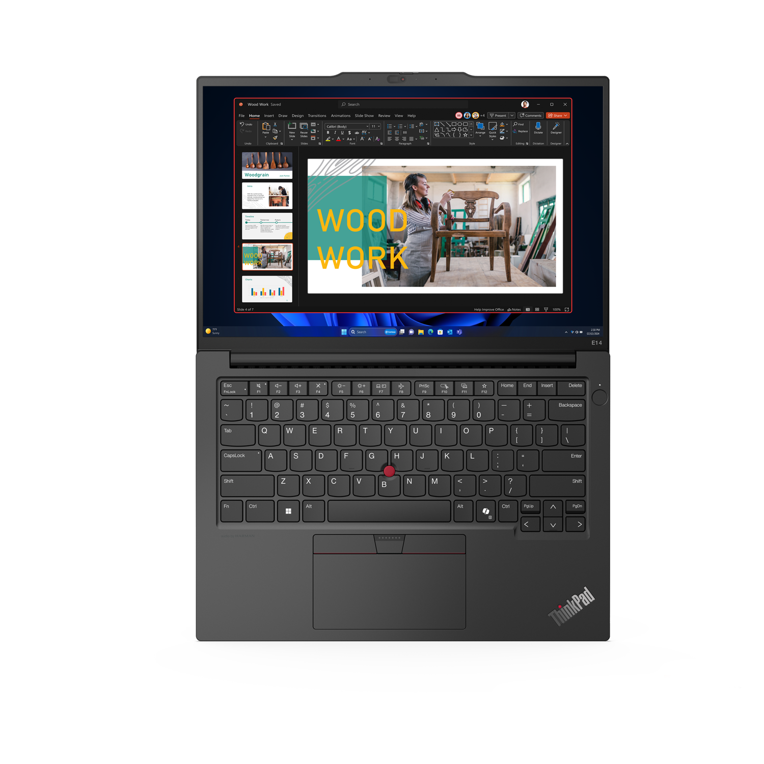 LENOVO ThinkPad E14 Gen 6 WUXGA 21M70031TX 003 Intel Core Ultra 7-155H 32 GB RAM 1 TB SSD 14 inç FreeDOS Laptop Siyah
