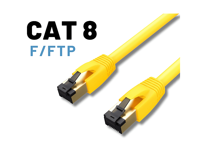 IRENIS 50 cm LSZH Ethernet Network Lan Ağ CAT8 F/FTP Kablo
